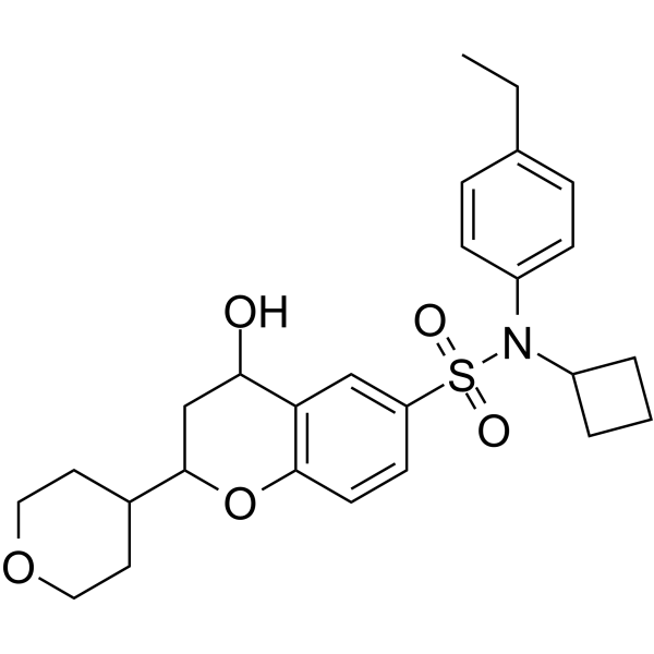 RORγt inverse agonist 23 Chemical Structure