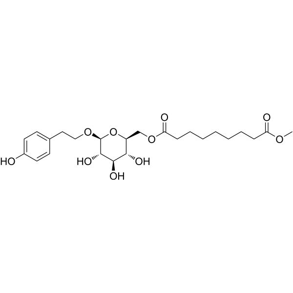 Piceid 6″-O-azelaic acid ester Chemical Structure