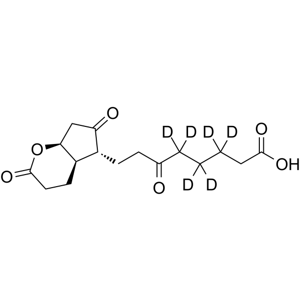 tetranor-PGDM lactone-d6 Chemical Structure