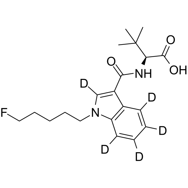 5-fluoro MDMB-PICA metabolite 7-d5 Chemical Structure