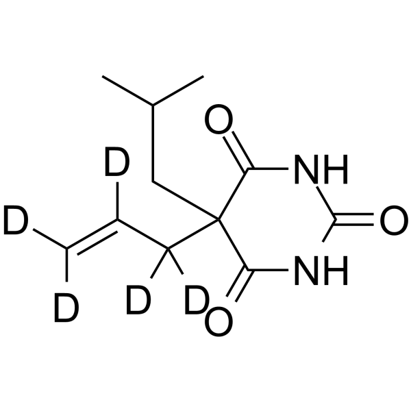 Butalbital-d5 Chemical Structure