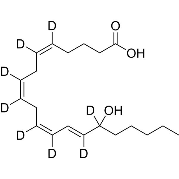 (±)15-HETE-d8 Chemical Structure