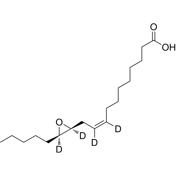 (±)12(13)-EpOME-d4 Chemical Structure