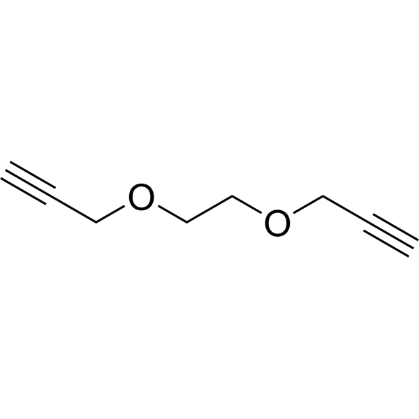 Bis-propargyl-PEG1 Chemical Structure