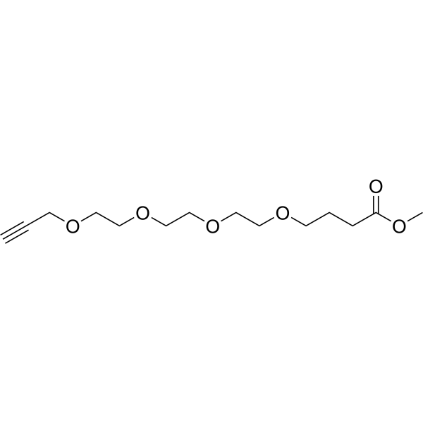 Propargyl-<em>PEG</em>4-CH2-methyl ester