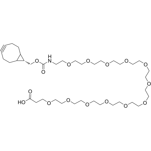 endo-BCN-PEG12-acid Chemical Structure