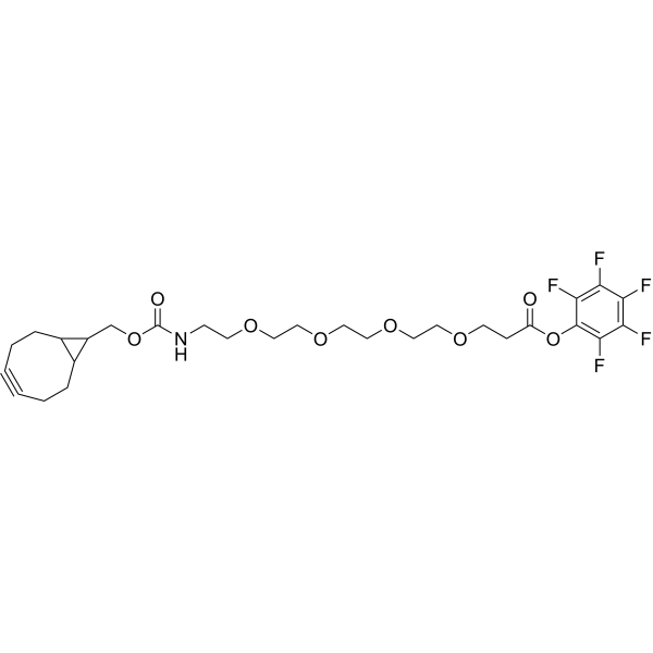 endo-BCN-PEG4-PFP ester Chemical Structure