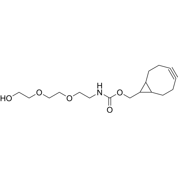 endo-BCN-PEG2-alcohol Chemical Structure