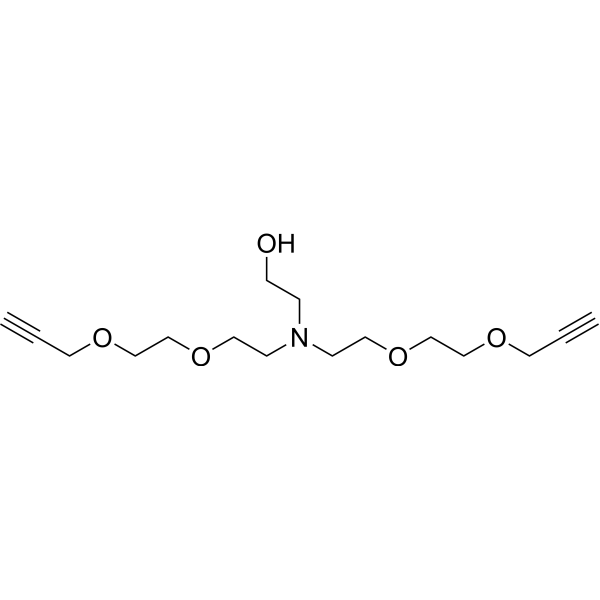 <em>Hydroxy</em>-Amino-bis(PEG2-propargyl)