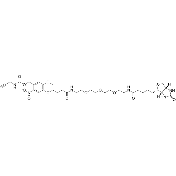 PC Biotin-PEG3-alkyne Chemical Structure