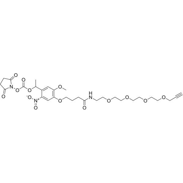 PC Alkyne-PEG4-NHS ester Chemical Structure