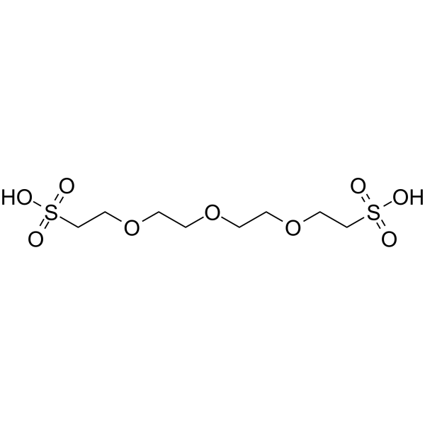 Bis-PEG3-sulfonic acid Chemical Structure