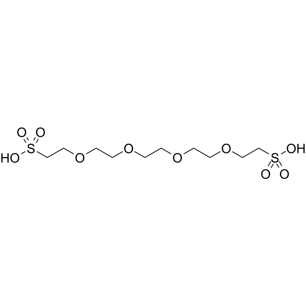 Bis-PEG4-sulfonic acid Chemical Structure