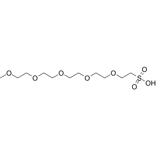 m-PEG5-sulfonic acid Chemical Structure