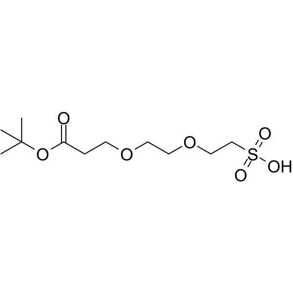 Boc-PEG2-<em>sulfonic</em> acid