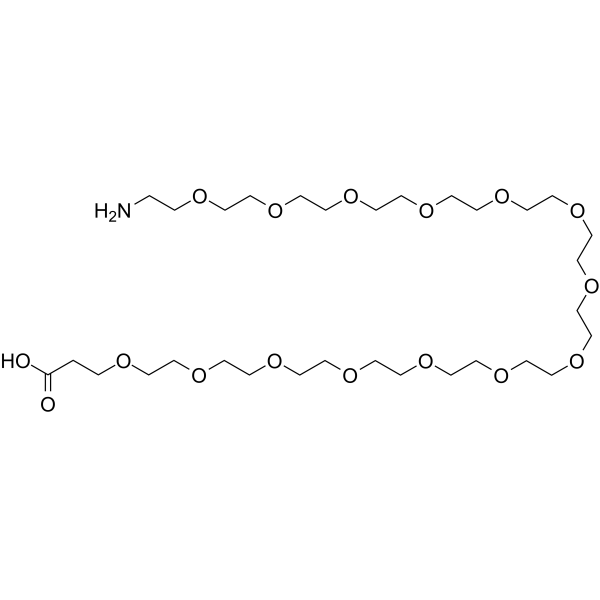 Amino-PEG14-acid Chemical Structure