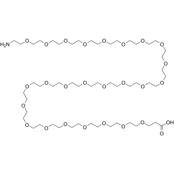 Amino-PEG25-acid Chemical Structure