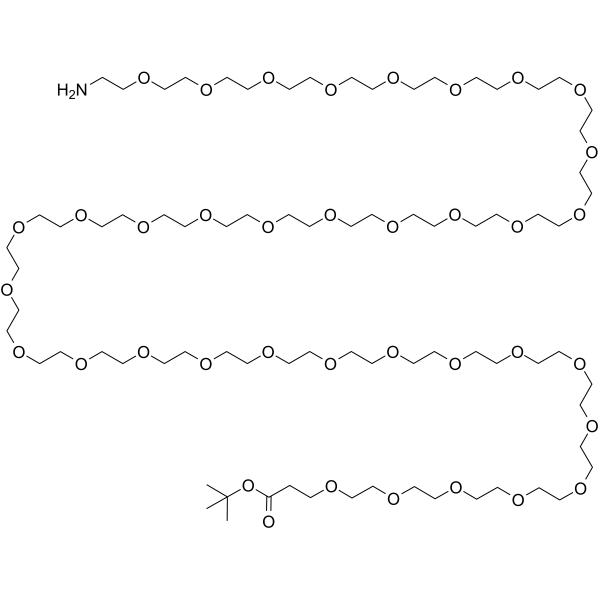 Amino-PEG36-Boc Chemical Structure