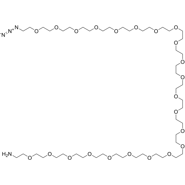 Azido-PEG23-amine Chemical Structure