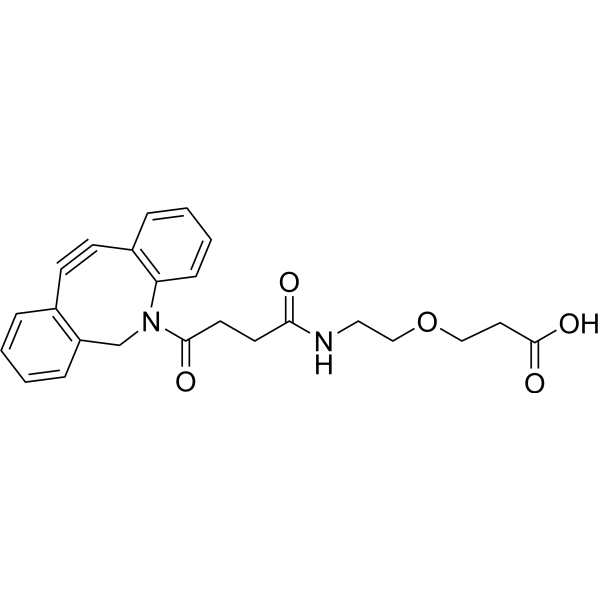 DBCO-PEG1-acid Chemical Structure