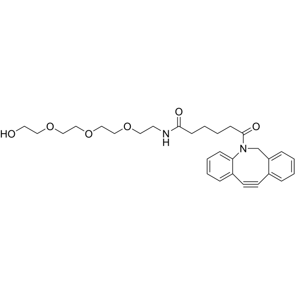 DBCO-PEG4-alcohol Chemical Structure