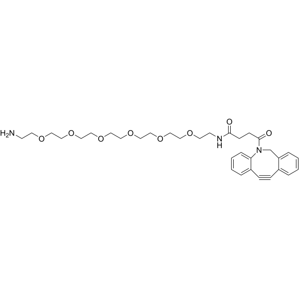 DBCO-PEG6-amine Chemical Structure