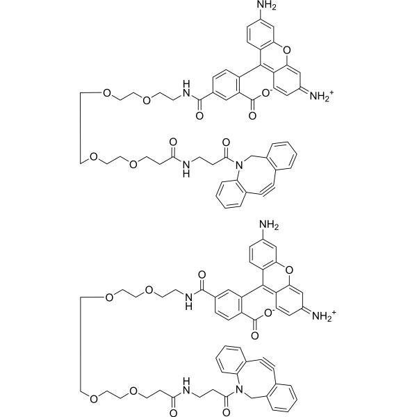 Carboxyrhodamine 110-<em>PEG4</em>-DBCO