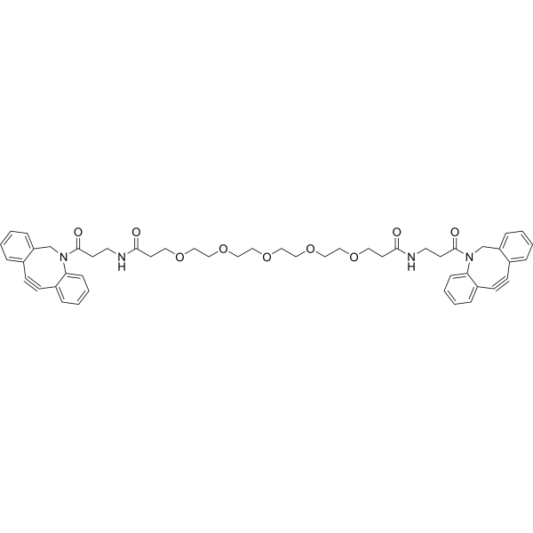 DBCO-PEG5-DBCO Chemical Structure
