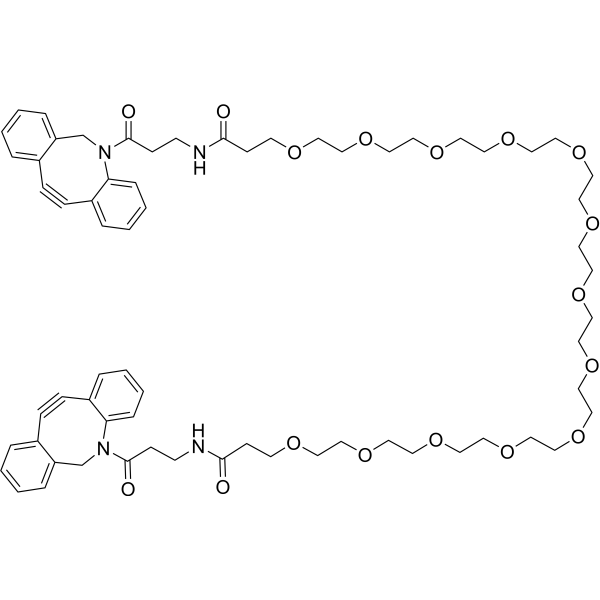 DBCO-PEG13-DBCO Chemical Structure