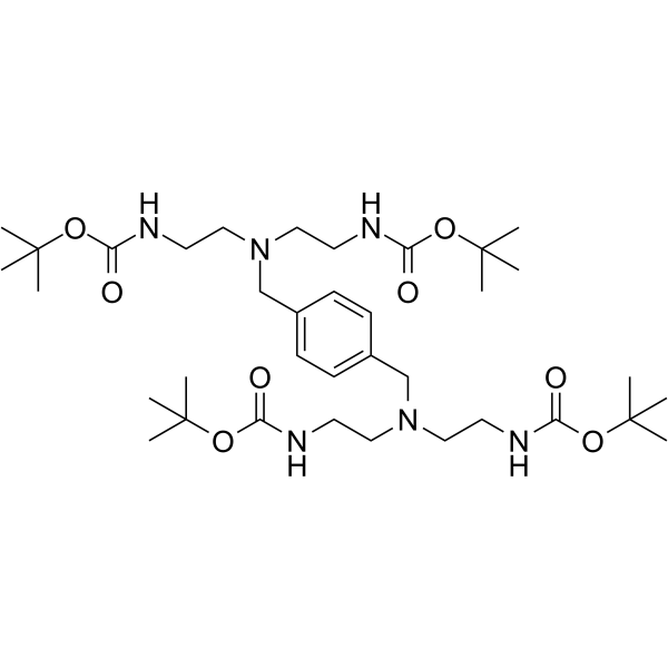 Ph-Bis(C1-N-(C2-NH-Boc)2)