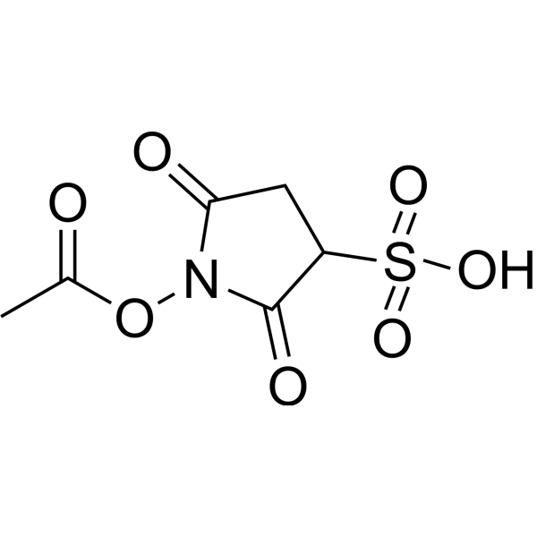 Sulfo-NHS-Acetate Chemical Structure