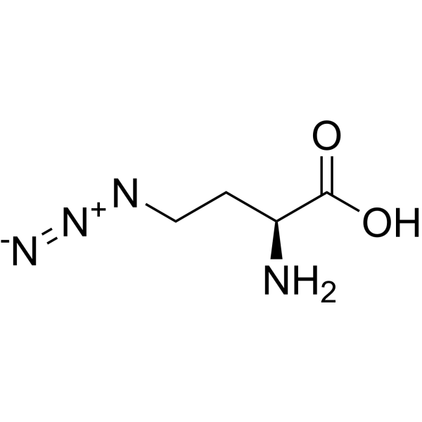 L-Azidohomoalanine Chemical Structure
