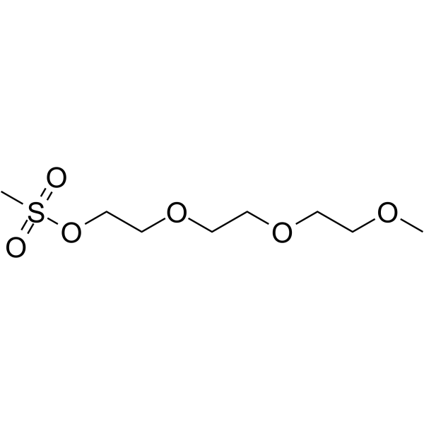 m-PEG3-OMs Chemical Structure