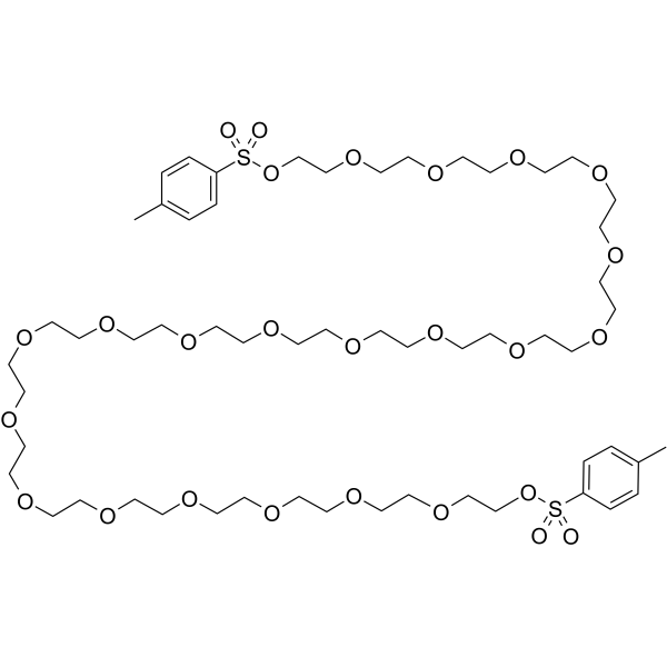 Tos-PEG21-Tos Chemical Structure