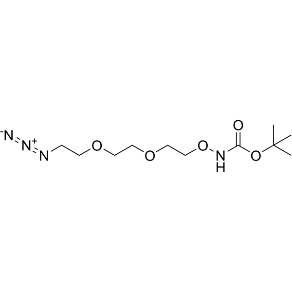 <em>t</em>-Boc-Aminooxy-PEG2-azide