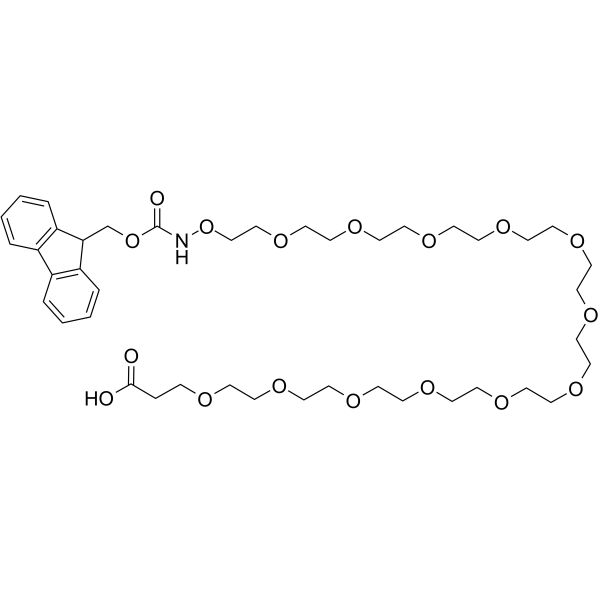 <em>Fmoc</em>-<em>aminooxy</em>-PEG<em>12</em>-acid