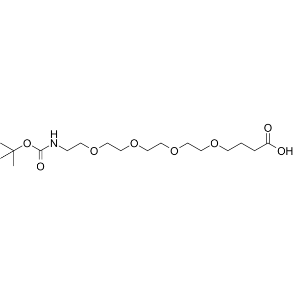 Boc-NH-PEG4-<em>C</em>3-acid