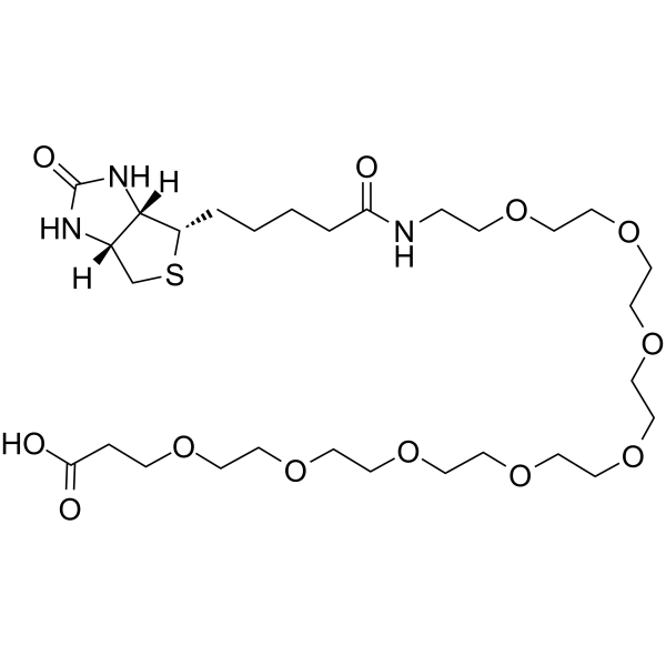 Biotin-<em>PEG</em>8-acid