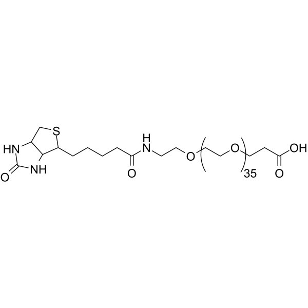 <em>Biotin</em>-PEG<em>36</em>-acid