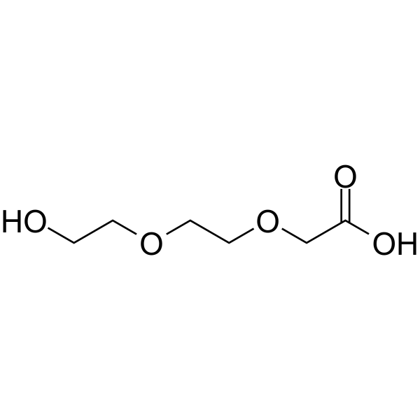 Hydroxy-PEG2-CH2COOH Chemical Structure
