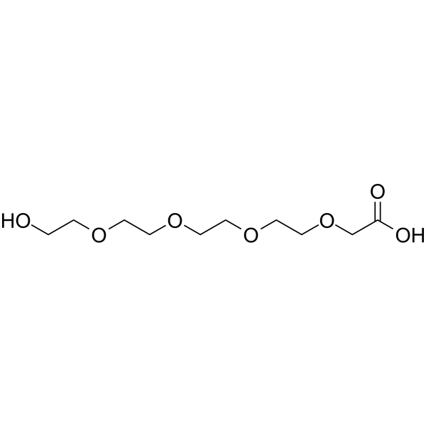 Hydroxy-PEG4-CH2COOH Chemical Structure