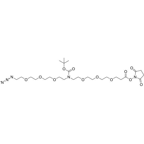 N-(Azido-PEG3)-N-Boc-PEG3-NHS ester
