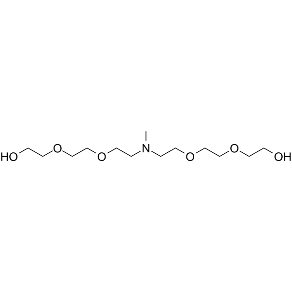 N-Me-N-bis-PEG3 Chemical Structure