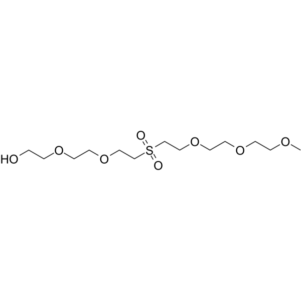 m-PEG3-Sulfone-PEG3 Chemical Structure
