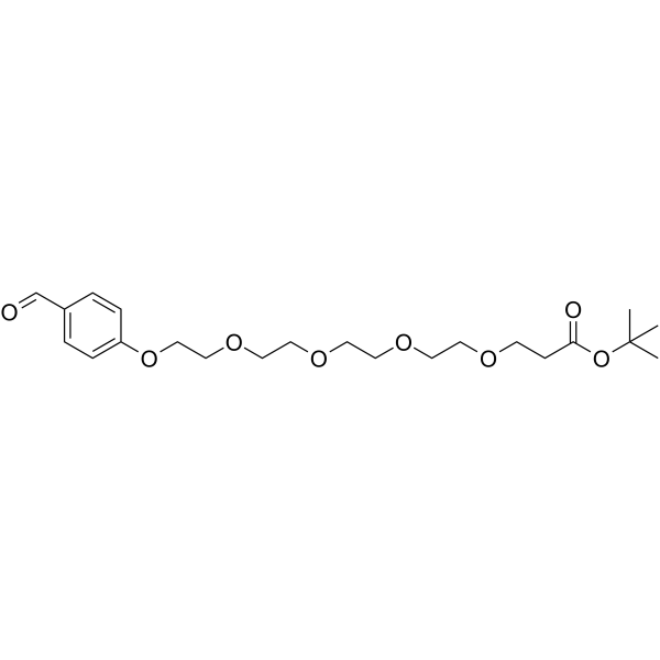 Ald-Ph-PEG5-Boc Chemical Structure