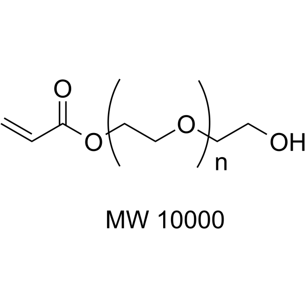 Acrylate-PEG-OH (MW 10000) Chemical Structure