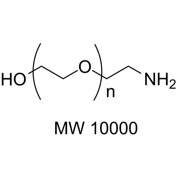 HO-PEG-amine (MW 10000) Chemical Structure