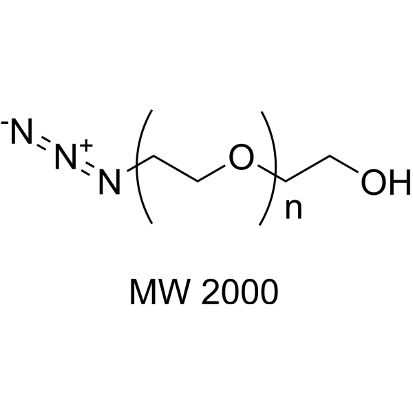 Azide-PEG-alcohol (<em>MW</em> 2000)