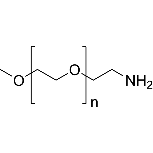 mPEG-amine (MW 1000) Chemical Structure