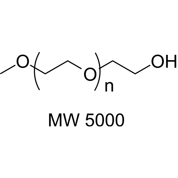 m-PEG-OH  (MW5000) Chemical Structure